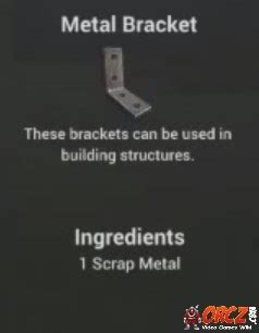 metal brackets h1z1|METAL BRACKET .